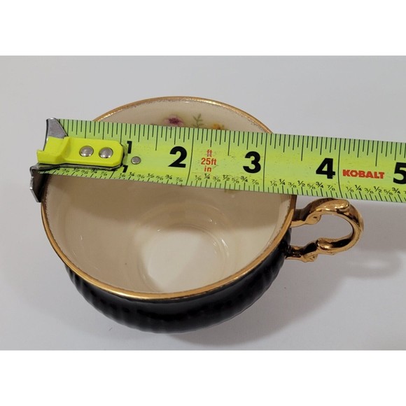 Elizabethan Vintage Rare TeaCup and Saucer Hand Decorated Fine Bone China 1875 - Picture 4 of 9